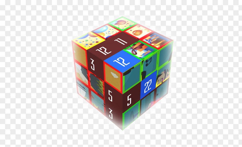 Design Rubik's Cube PNG