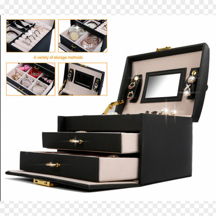 Jewellery Box Casket Leather PNG
