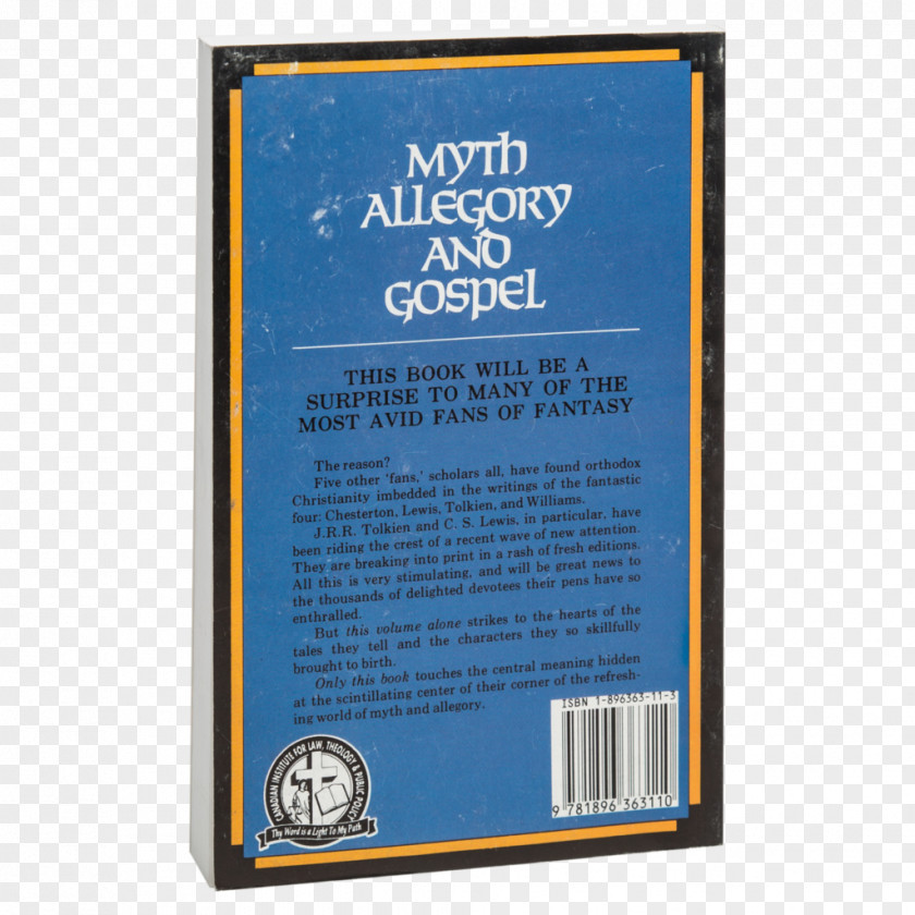 Thomas Schirrmacher Myth, Allegory, And Gospel Bible Christian Apologetics Book PNG