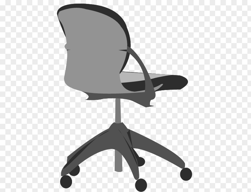 Seat Office Chair Sitting Purple PNG