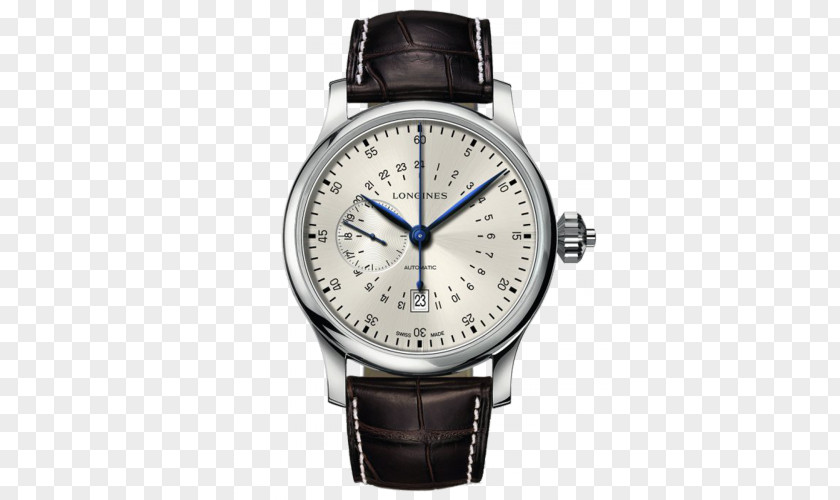Watch Longines Chronograph Strap Movement PNG