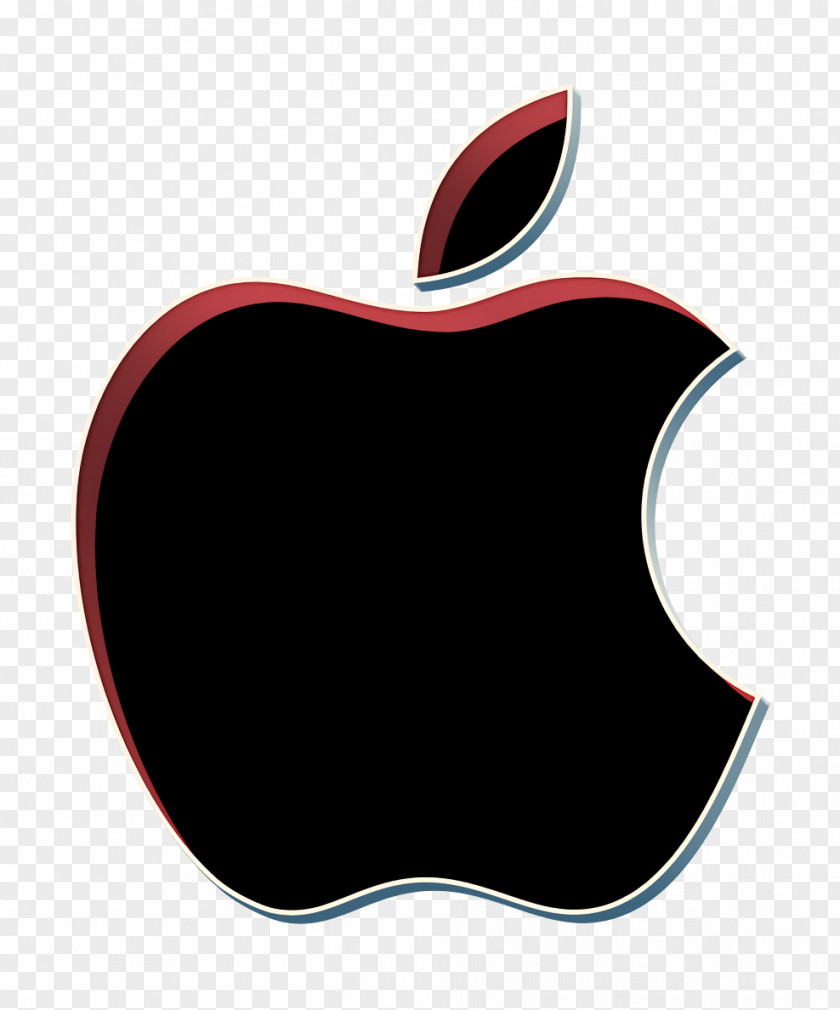 Carmine Rose Family Apple Icon PNG