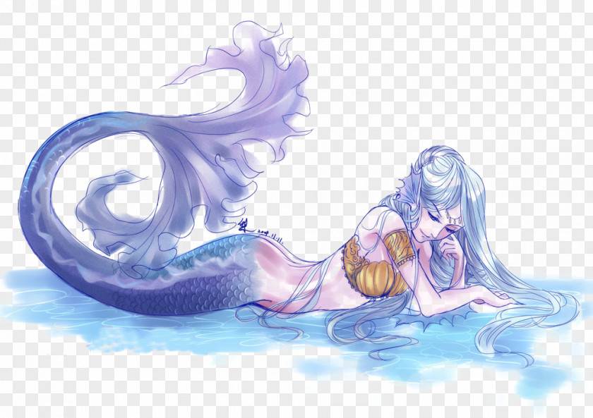 Colorful Hand-painted Mermaid ArcheAge The Little PNG