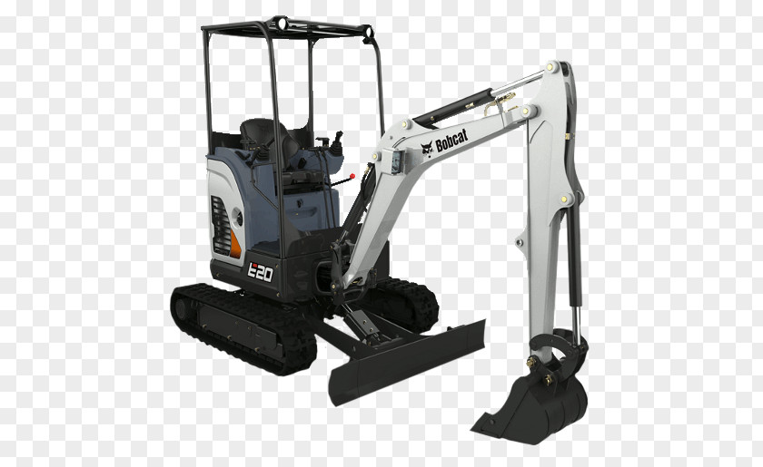 Excavator Compact Bobcat Company Heavy Machinery Equipment Rental PNG