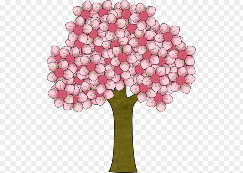 Flower Tree Drawing Clip Art PNG