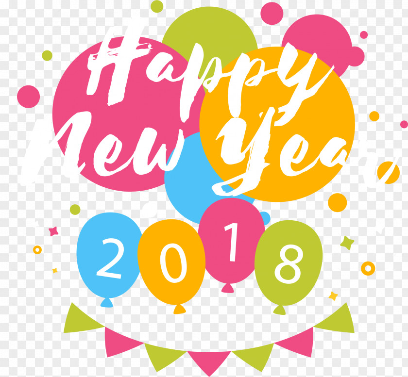 New Year Clip Art Image Illustration PNG