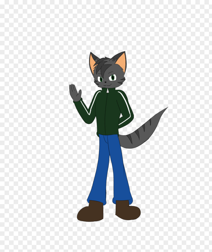 Cat Tail Mascot Clip Art PNG