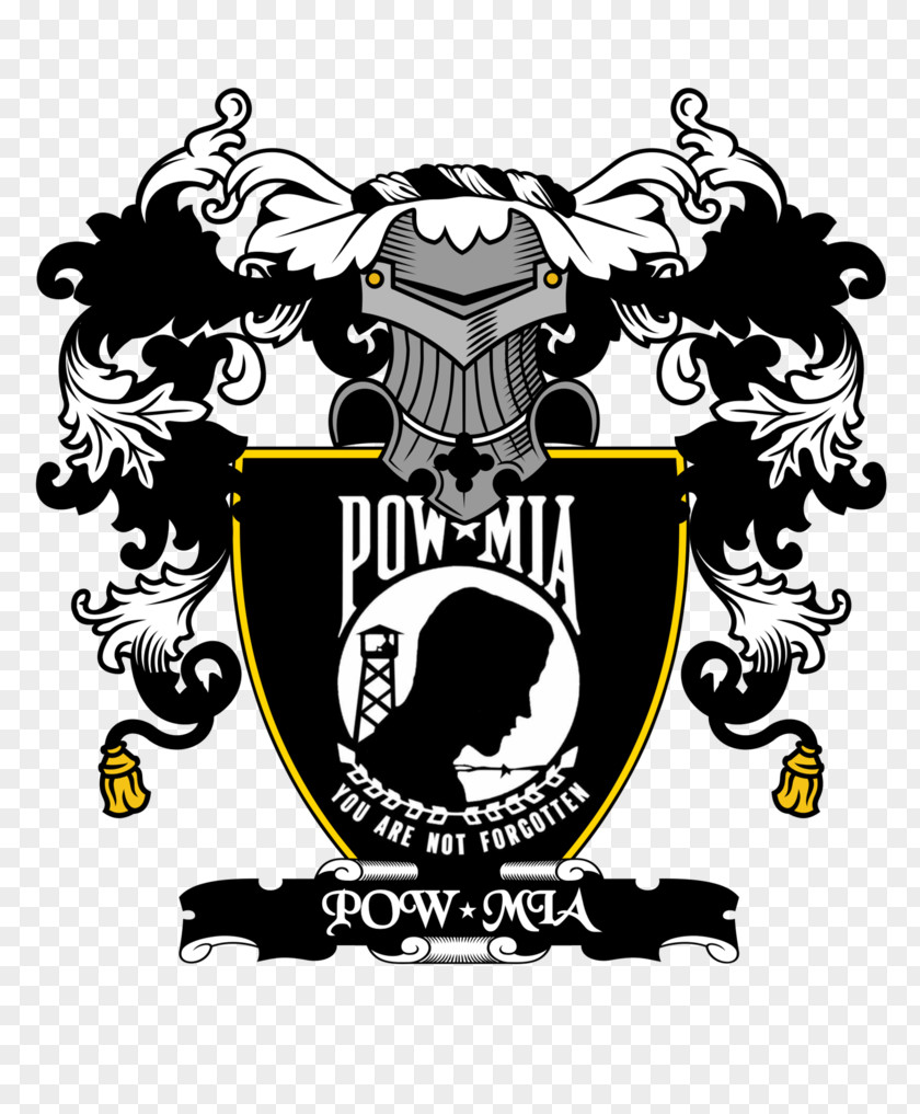 National League Of Families POW/MIA Flag Missing In Action Art Prisoner War PNG