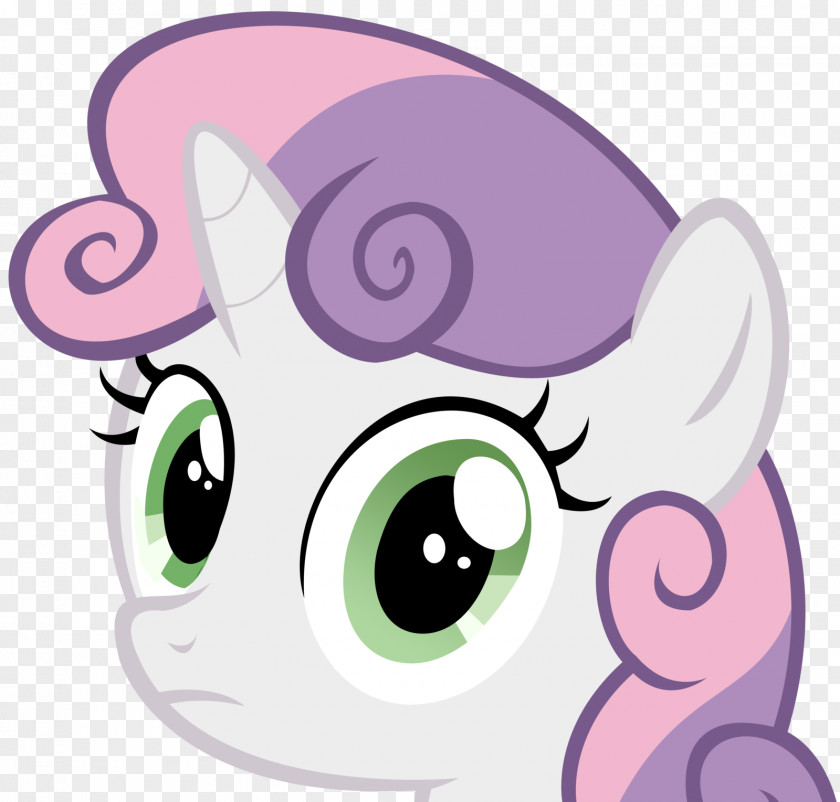 Unicorn Face Sweetie Belle Apple Bloom DeviantArt YouTube PNG