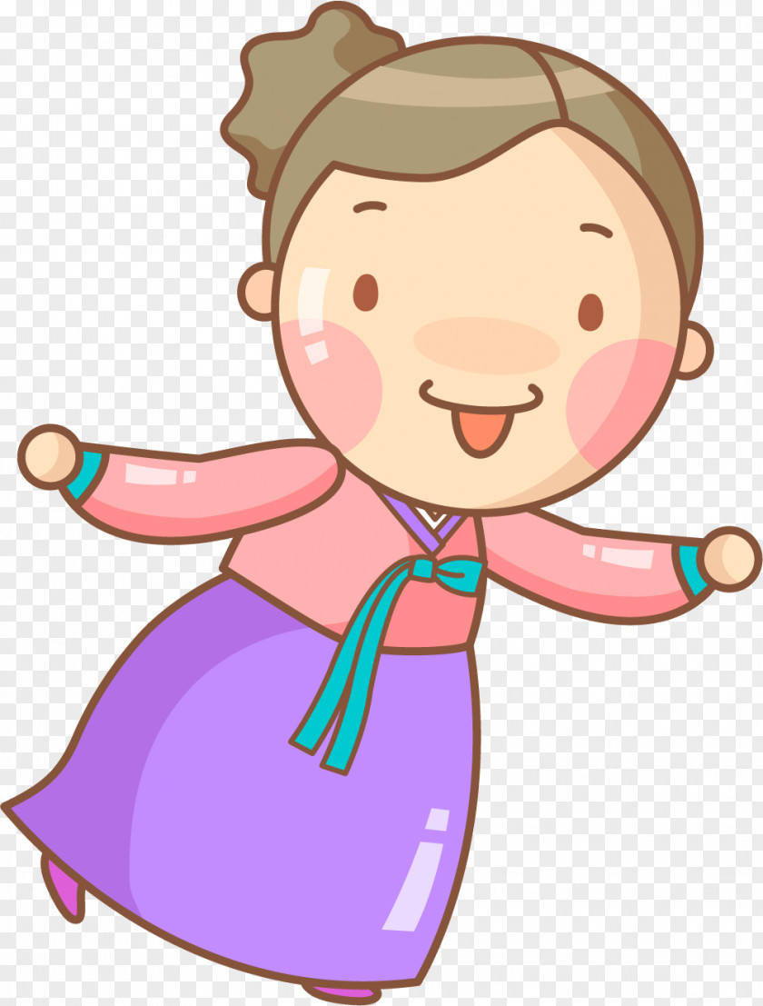 Cartoon Characters Women Illustration PNG