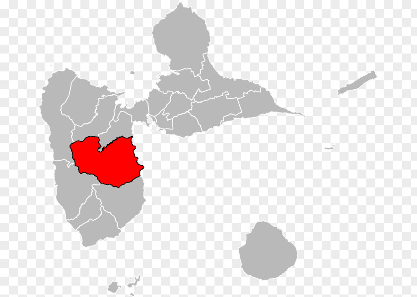 Map Vector Petit-Bourg Saint-François PNG
