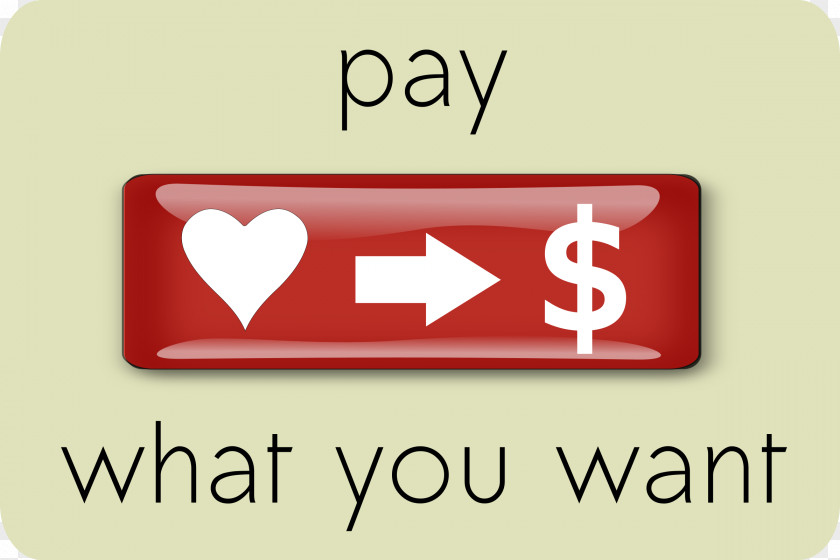 Pay What You Want Payment Clip Art PNG