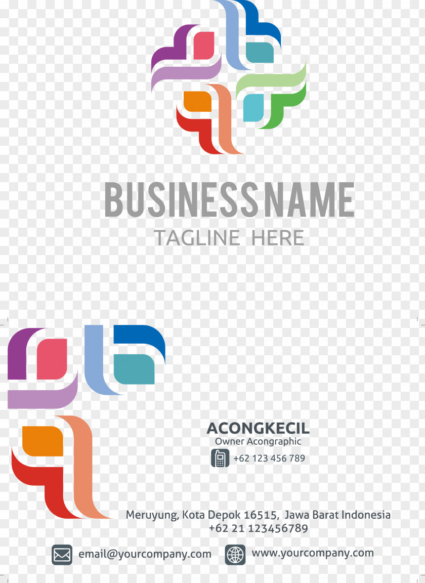 Vector Hand Painted Color LOGO PNG