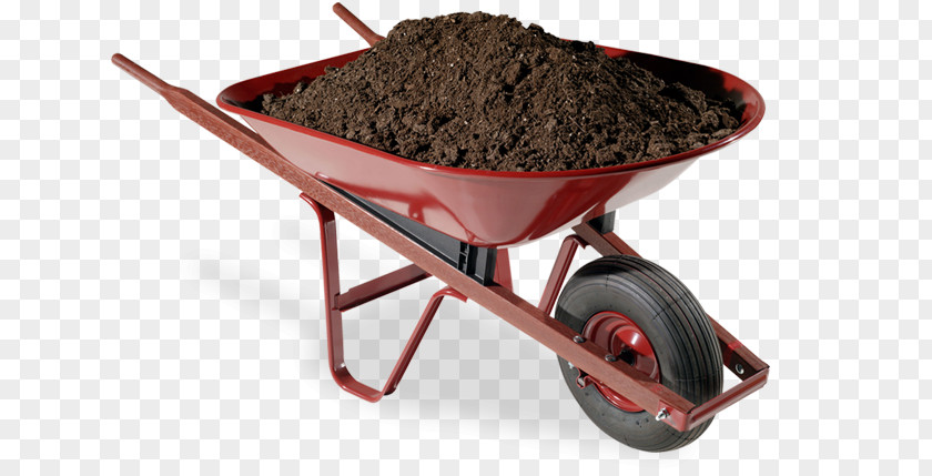 Wheelbarrow Ediland Soil Test Mulch PNG