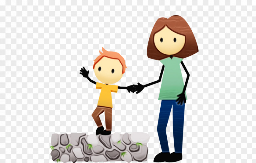 Happy Gesture Cartoon Animated Friendship Animation Sharing PNG