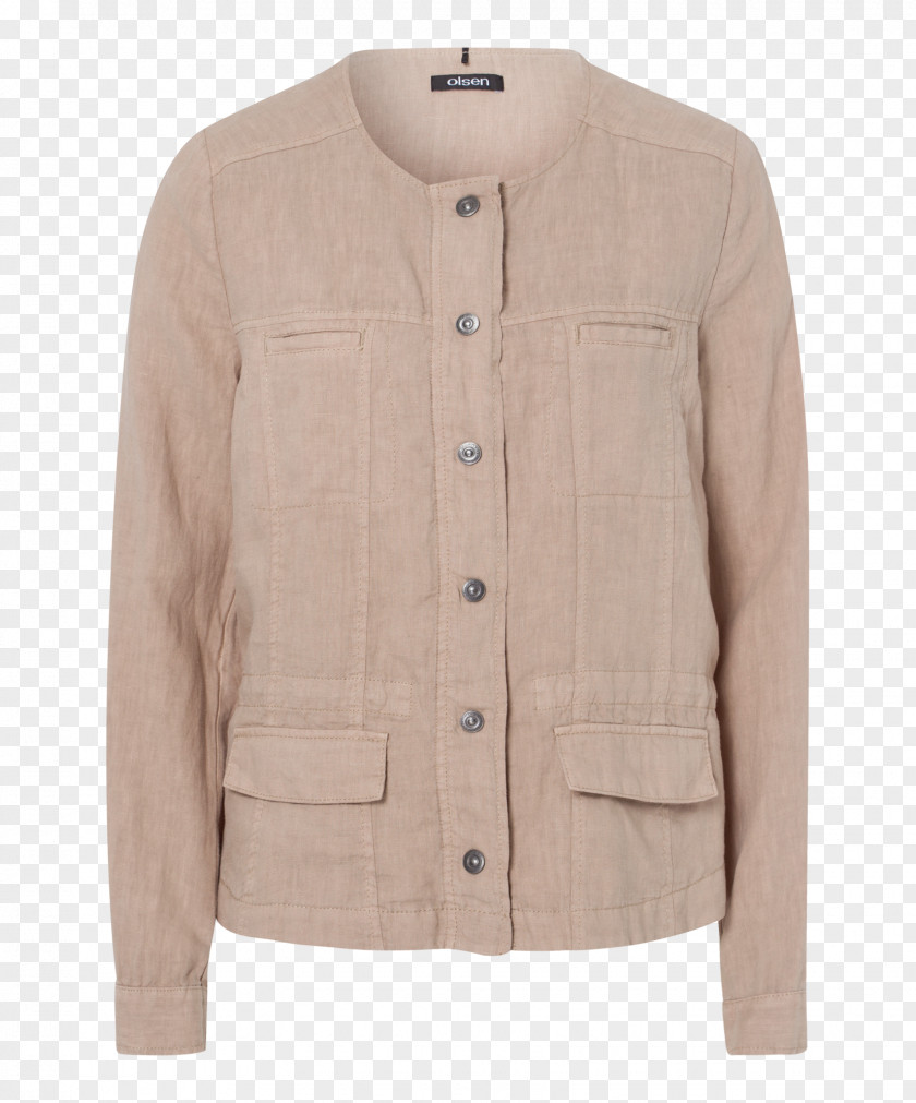 Jacket Beige PNG