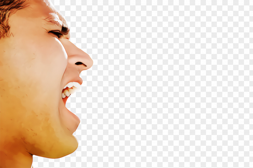 Neck Jaw Face Nose Chin Skin Facial Expression PNG