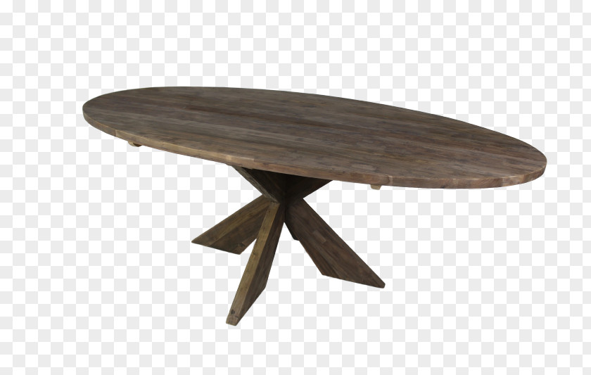 Table Oval Wood Foot Rests Metal PNG