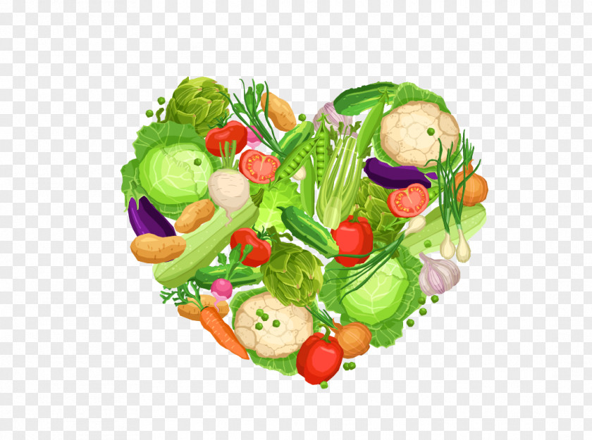 Tomato Vegetable Food Heart PNG