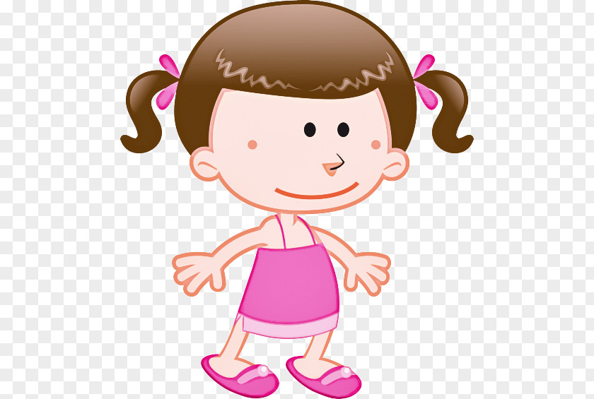 Pleased Happy Cartoon Cheek Pink Clip Art Child PNG