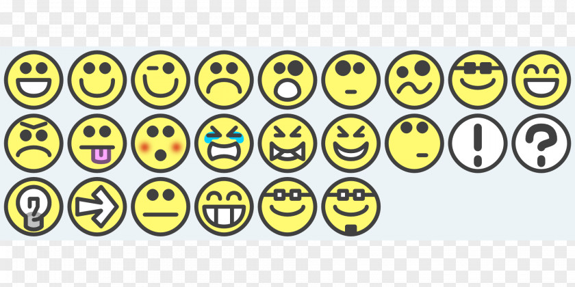 Random Icons Smiley Emoticon Clip Art PNG