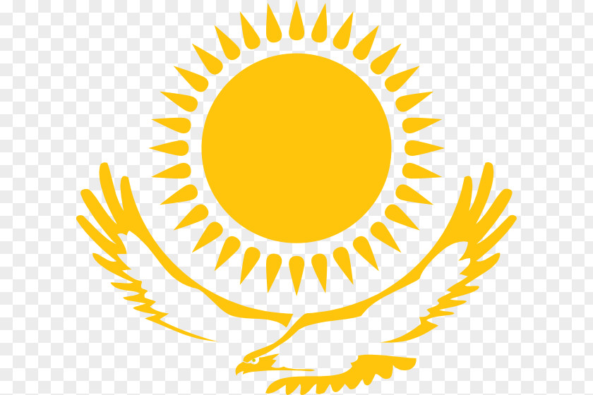 Sun Flag Of Kazakhstan Emblem PNG