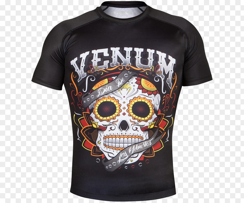 T-shirt Venum Rash Guard Boxing Mixed Martial Arts PNG