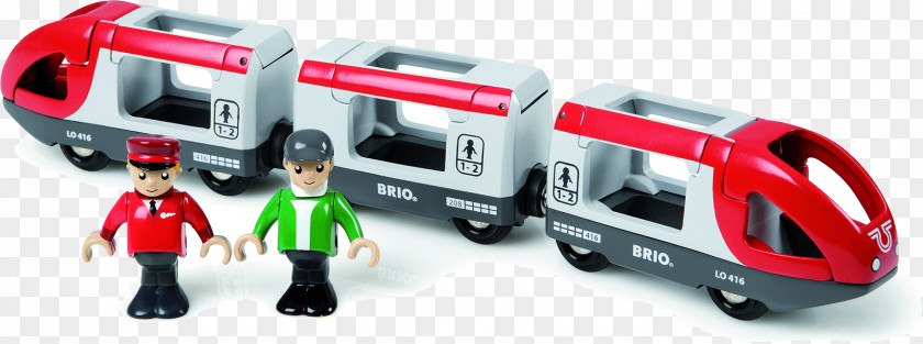 Toy-train Toy Trains & Train Sets Passenger Car Rail Transport Brio PNG