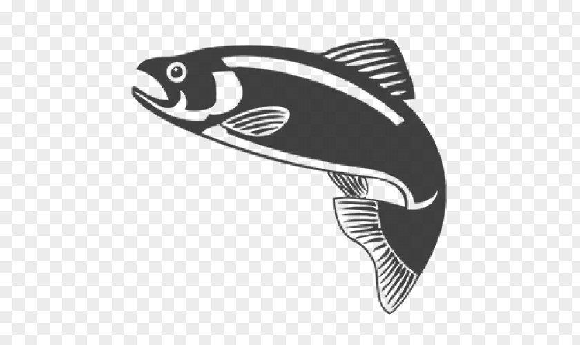 Fishing Rainbow Trout Tattoo PNG