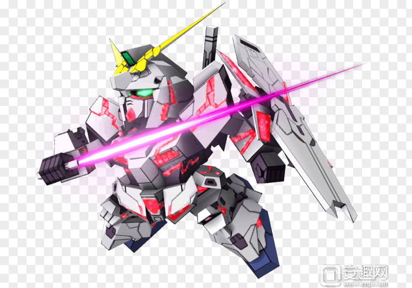Gundam Sd Mobile Suit Unicorn Model RX-0 独角兽高达 SD PNG