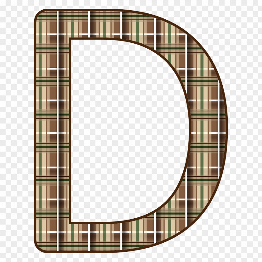 LETTER D Window Circle Rectangle Picture Frames Pattern PNG