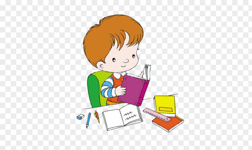 Reading The Child Student Discipline Clip Art PNG