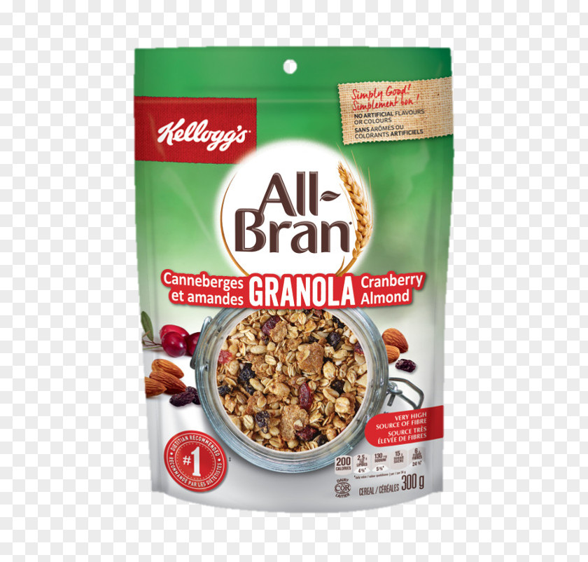 Kellogg's Allbran Buds Muesli All-Bran Breakfast Cereal Complete Wheat Flakes Oatmeal PNG