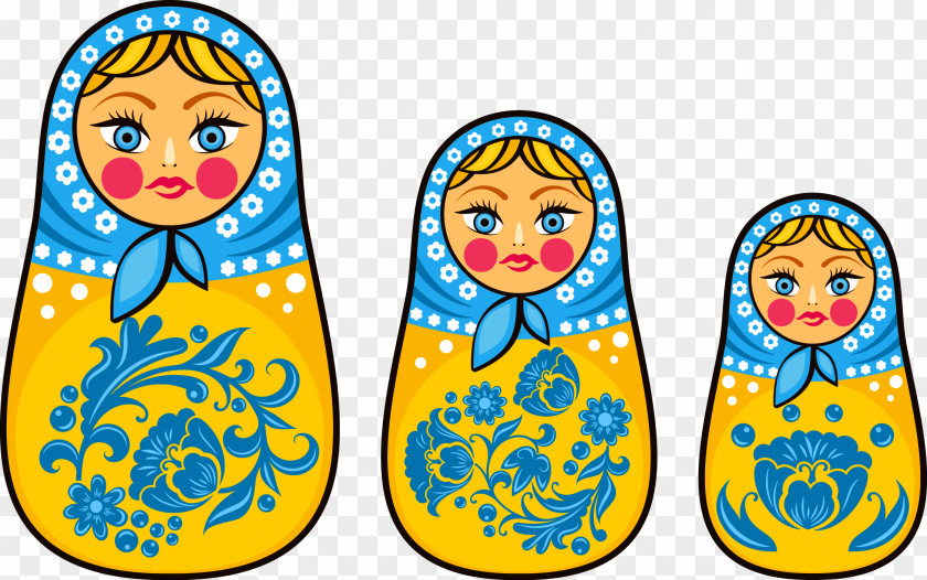 Russian Doll Russia Matryoshka Clip Art PNG