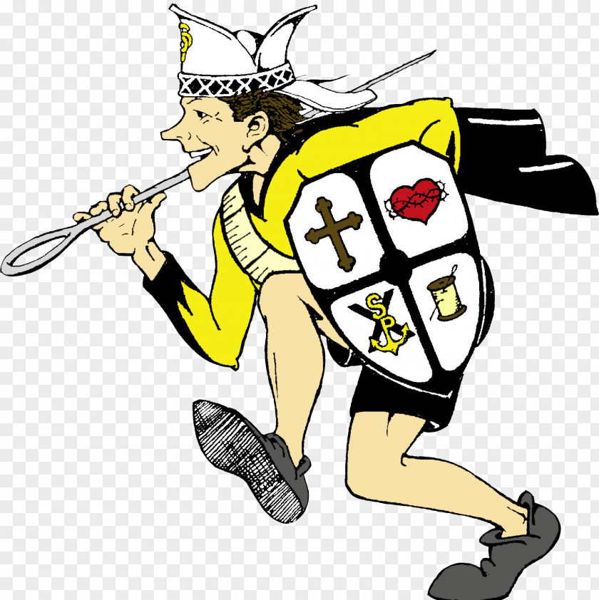 School St. Pius X High National Secondary Mascot PNG