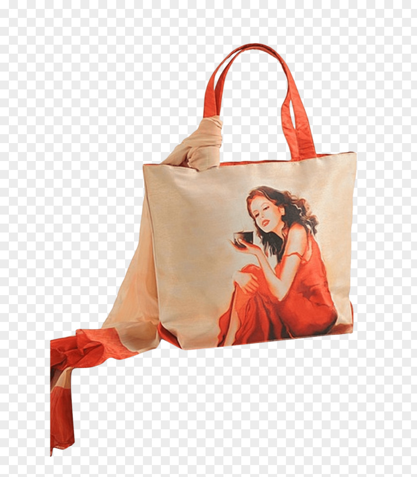 Bag Tote Handbag Fashion Scarf PNG
