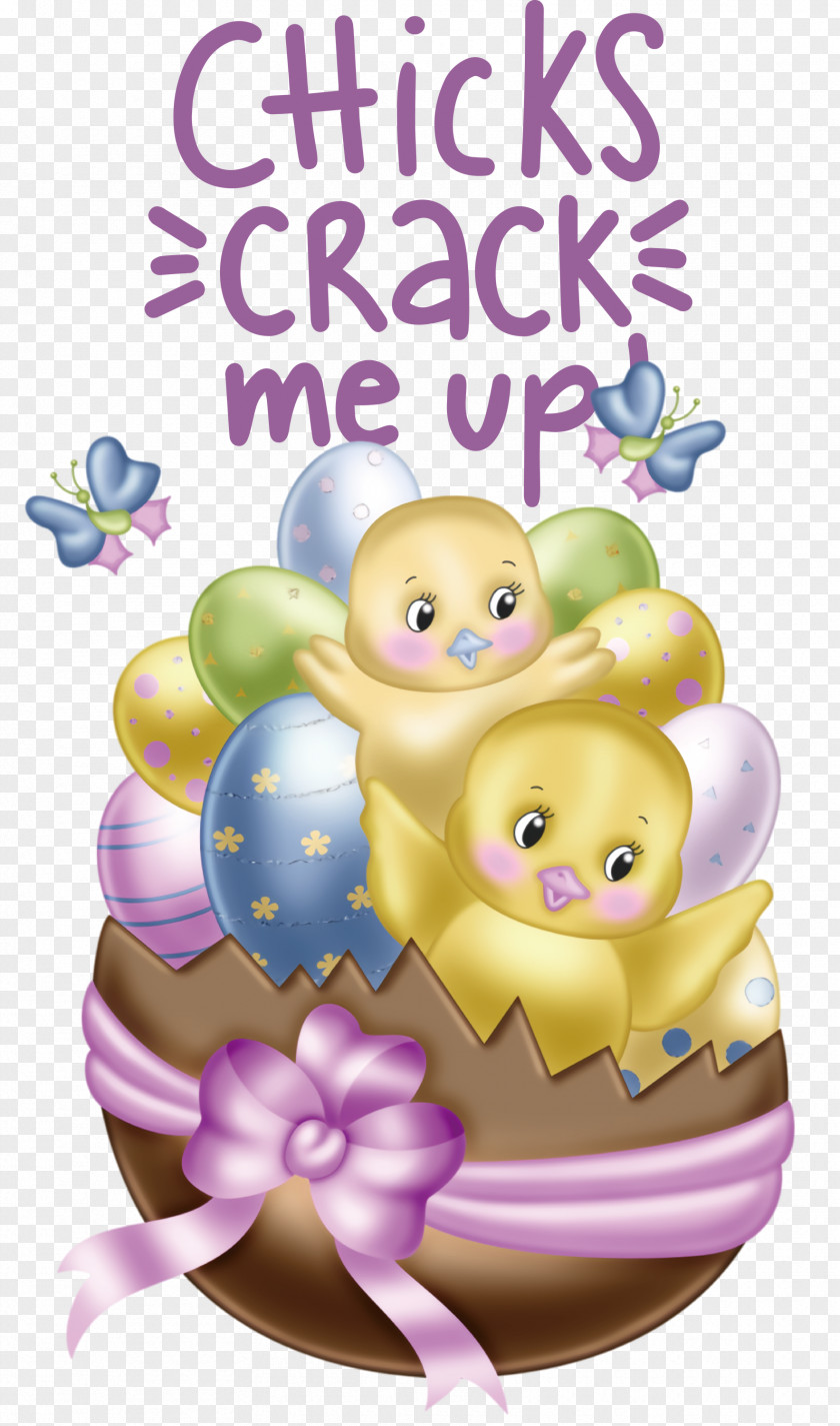 Chicks Crack Me Up Easter Day Happy PNG