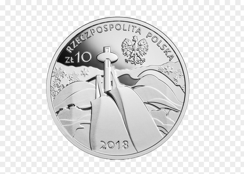 Coin PyeongChang 2018 Olympic Winter Games Pyeongchang County Poland National Football Team PNG