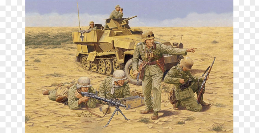 Soldier North African Campaign Second World War Afrika Korps El Alamein Battle Of Gazala PNG