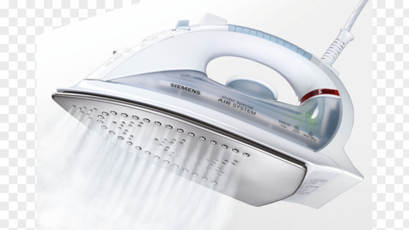 Steam Iron Clothes Small Appliance Siemens Allegro Home PNG