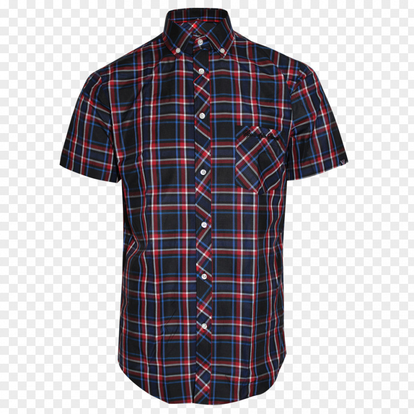 T-shirt Tartan Fred Perry Sleeve PNG