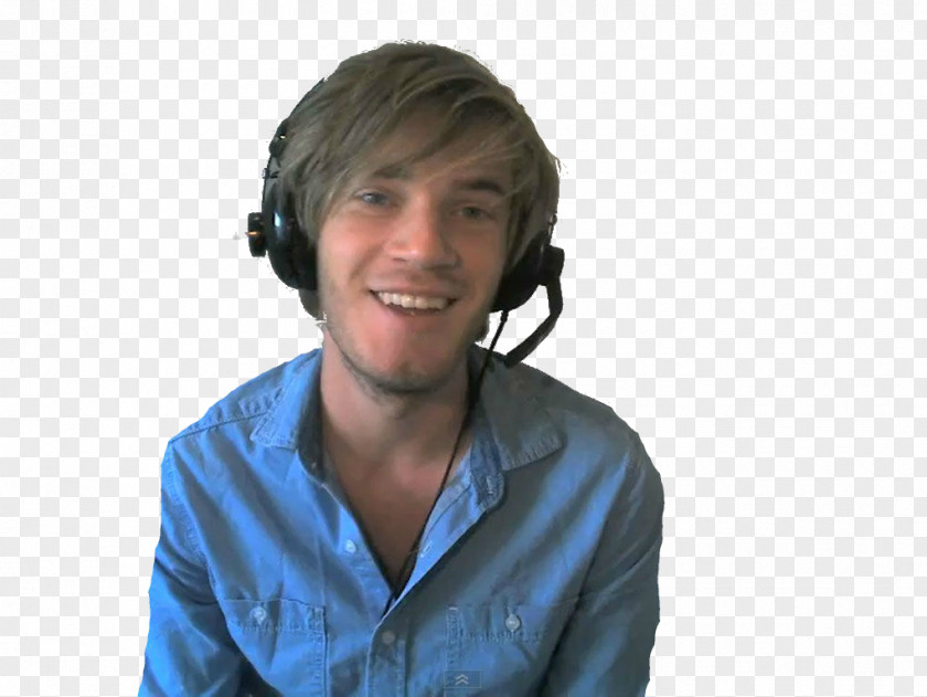 White Head Is Not Separated PewDiePie YouTuber Face PNG