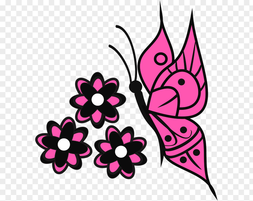 Butterfly Drawing Nail Clip Art PNG