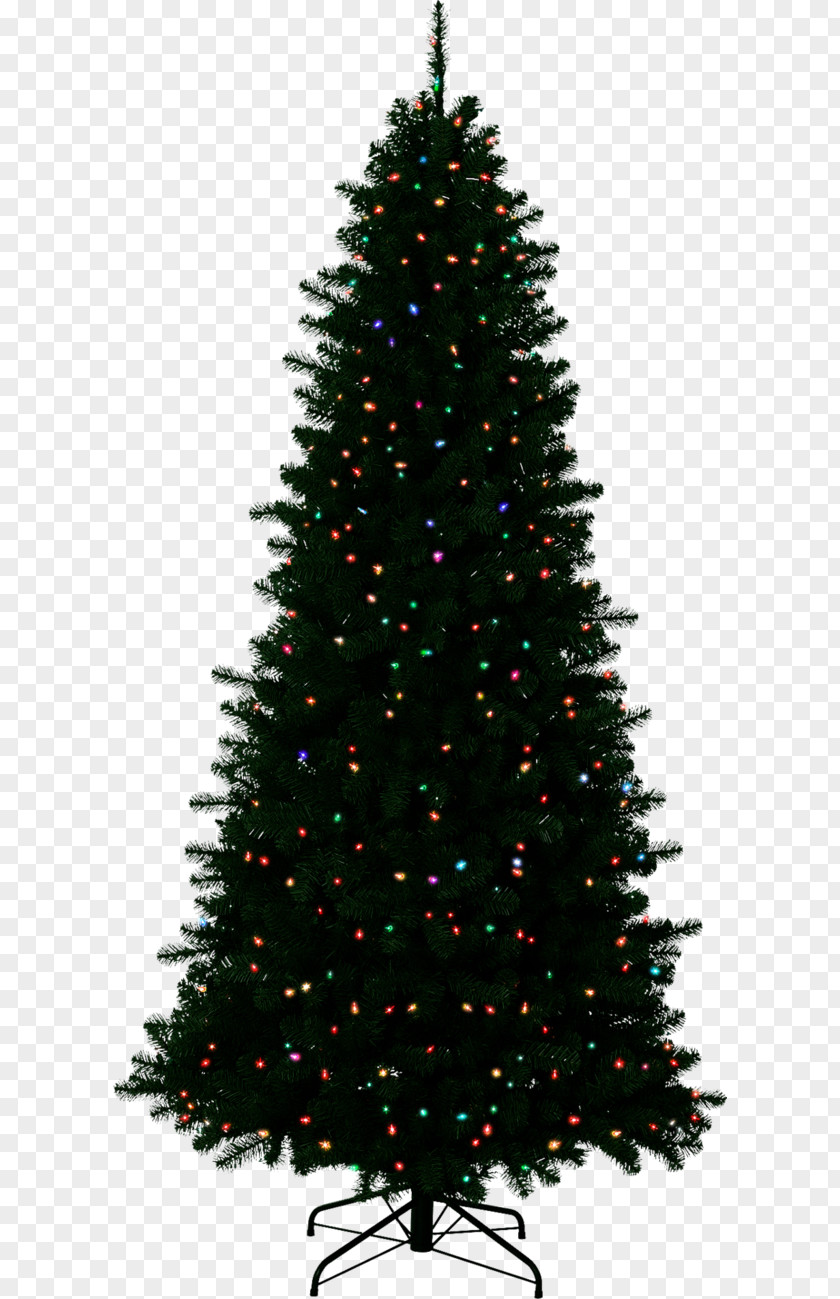 Christmas Outside Transparent Background Artificial Tree PNG