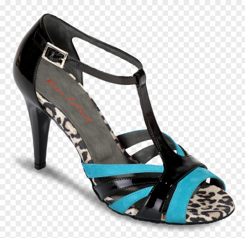 Dance Shoe Art Buty Taneczne Blue PNG