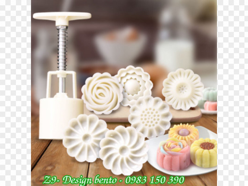 Trung Thu Mooncake Angel Food Cake Mold Fondant Icing PNG