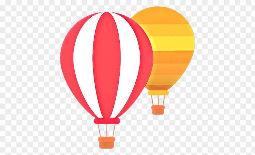 Vehicle Yellow Hot Air Balloon PNG