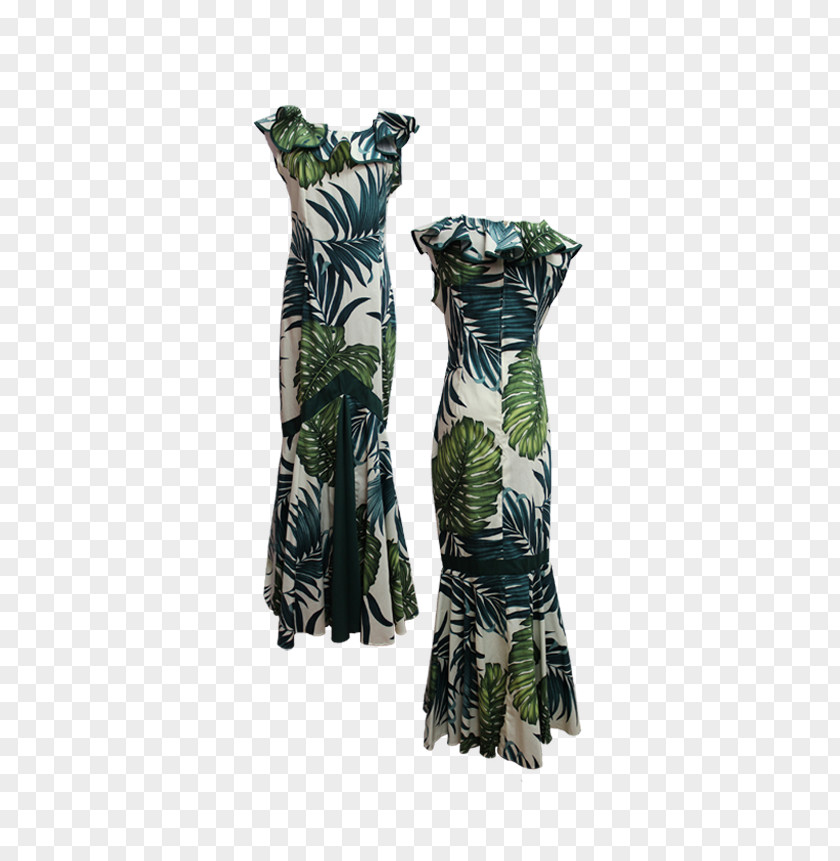 Clothes Pattern Hawaii Muumuu Dress Hula Pin PNG