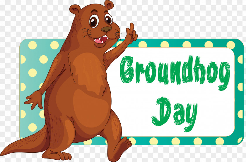 Groundhog Day Happy PNG