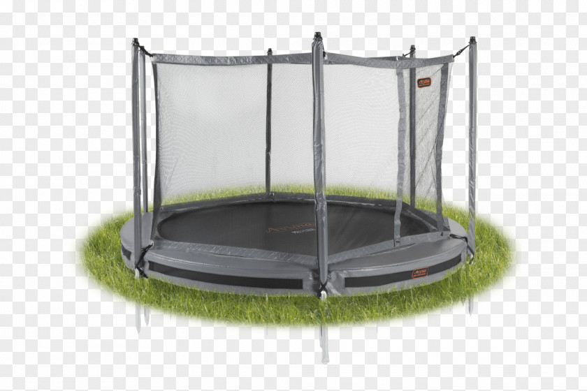 Trampoline Avyna Green Centimeter Grey PNG